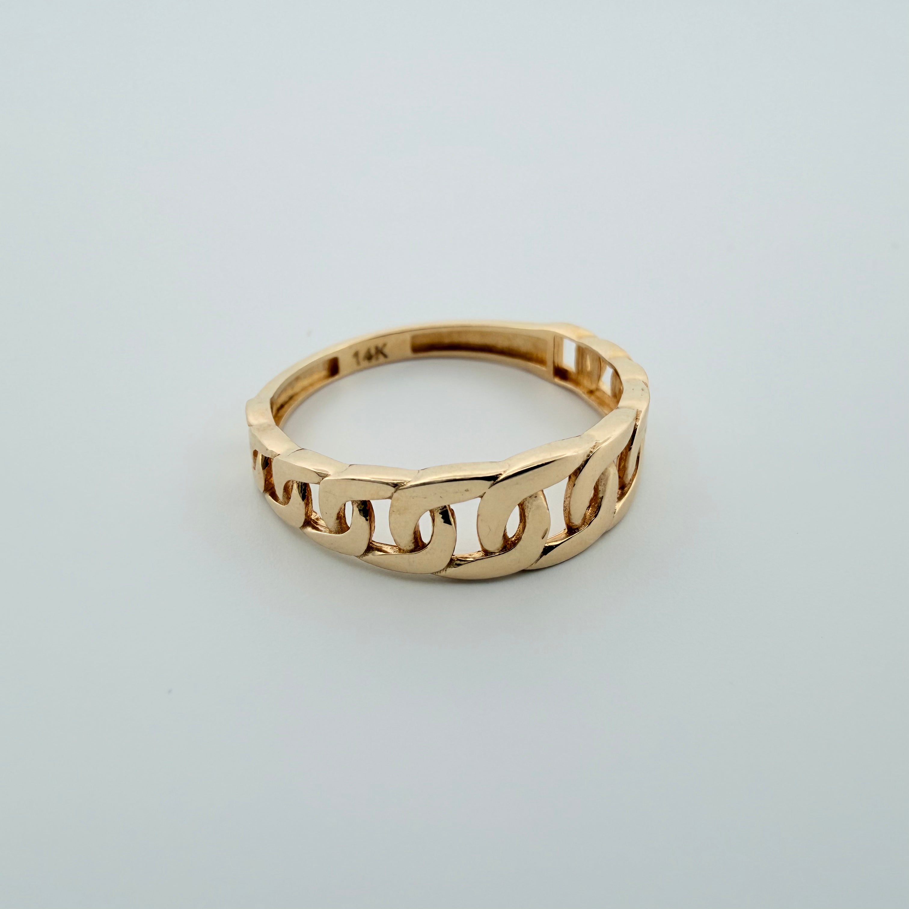 Cuban Link Fine Ring