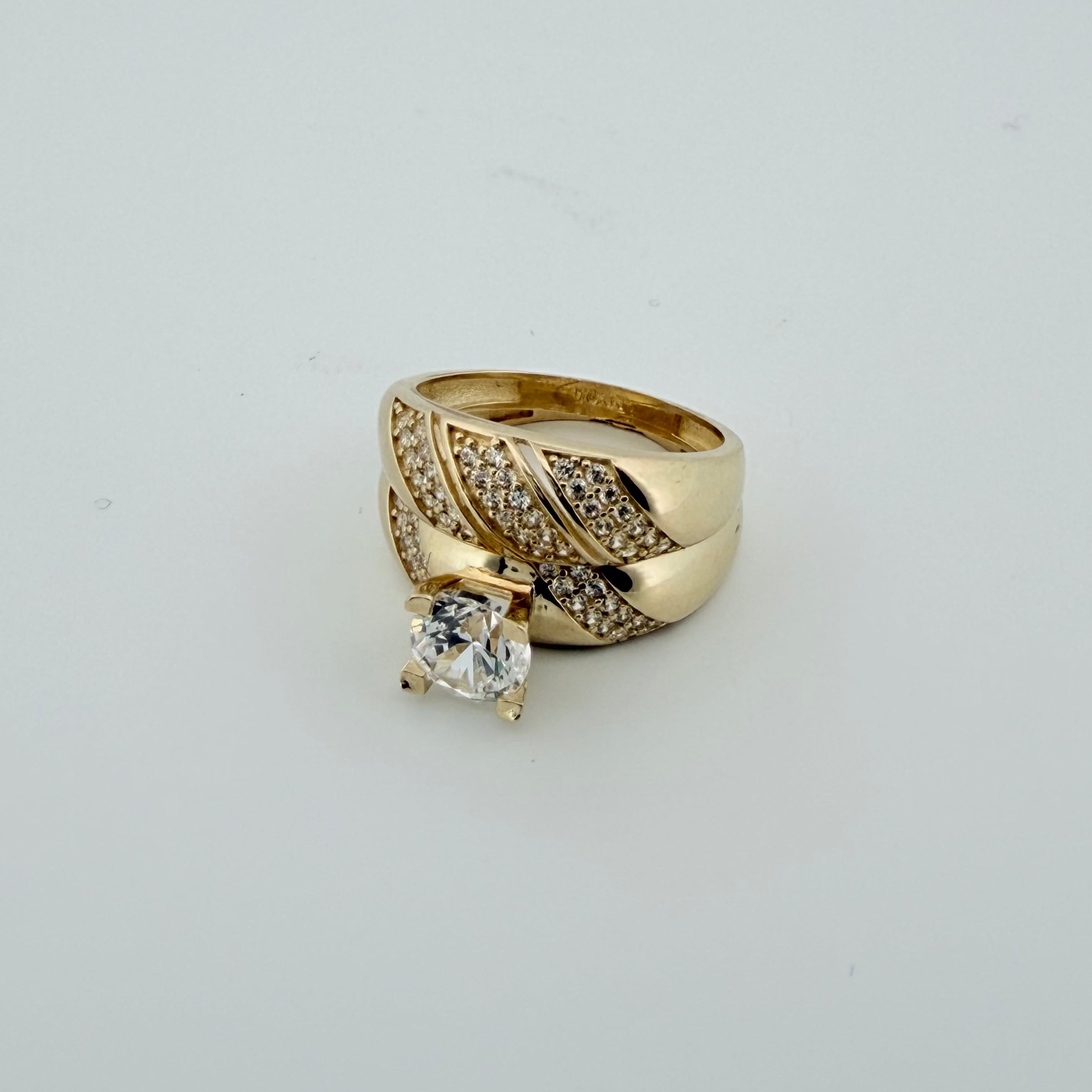 Engagement Ring Duo CZ 3