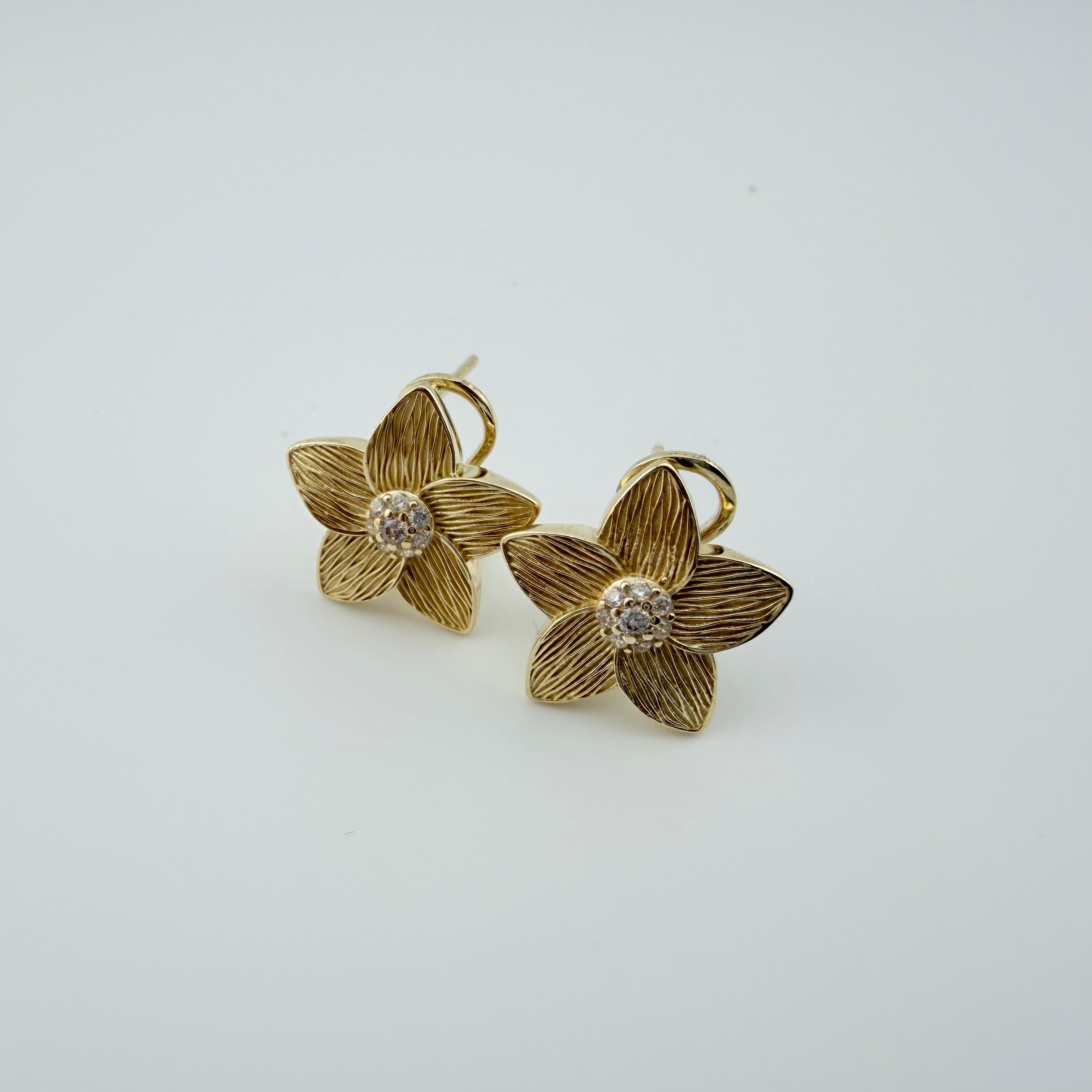 Star Flower Earrings
