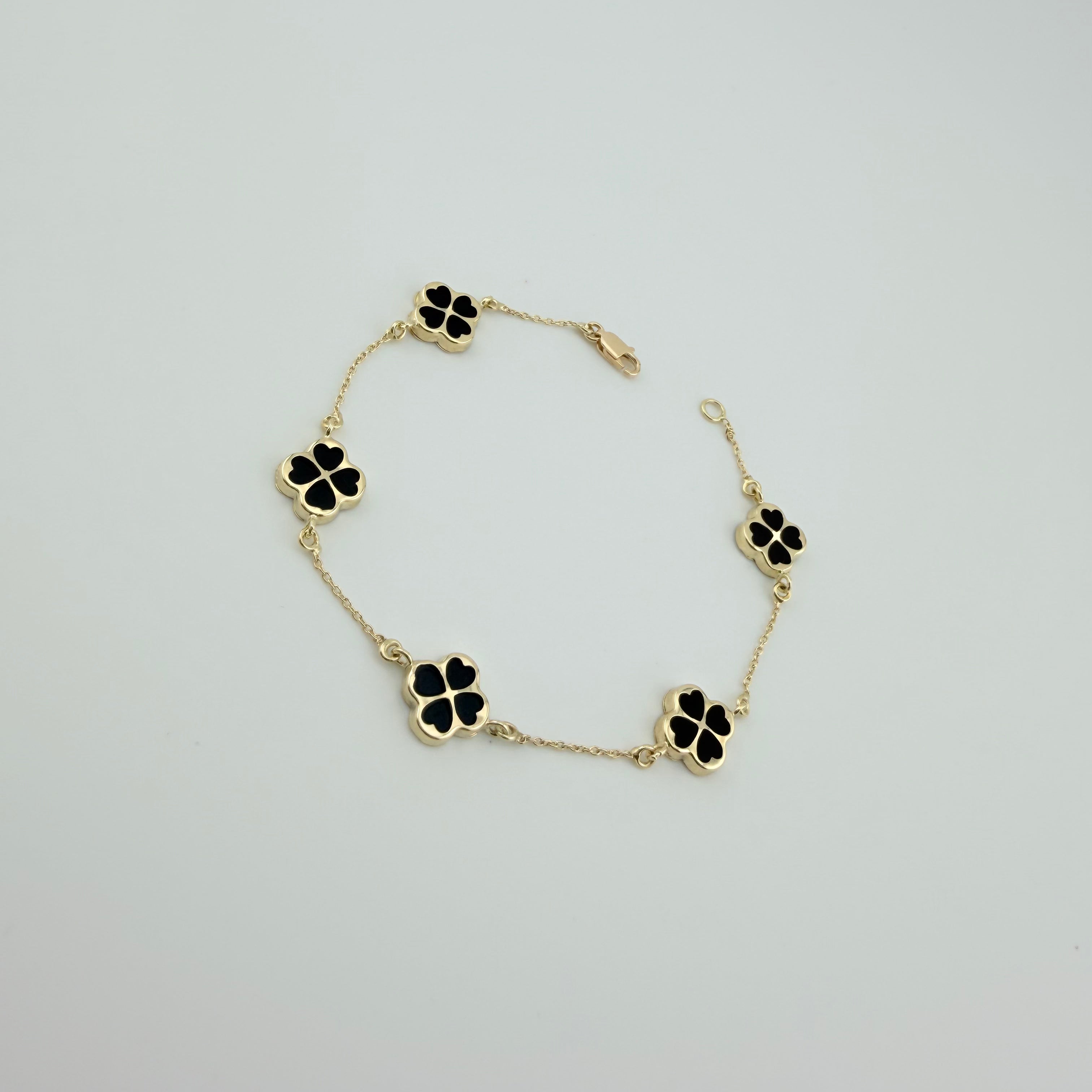 Reversible Light Clover Bracelet