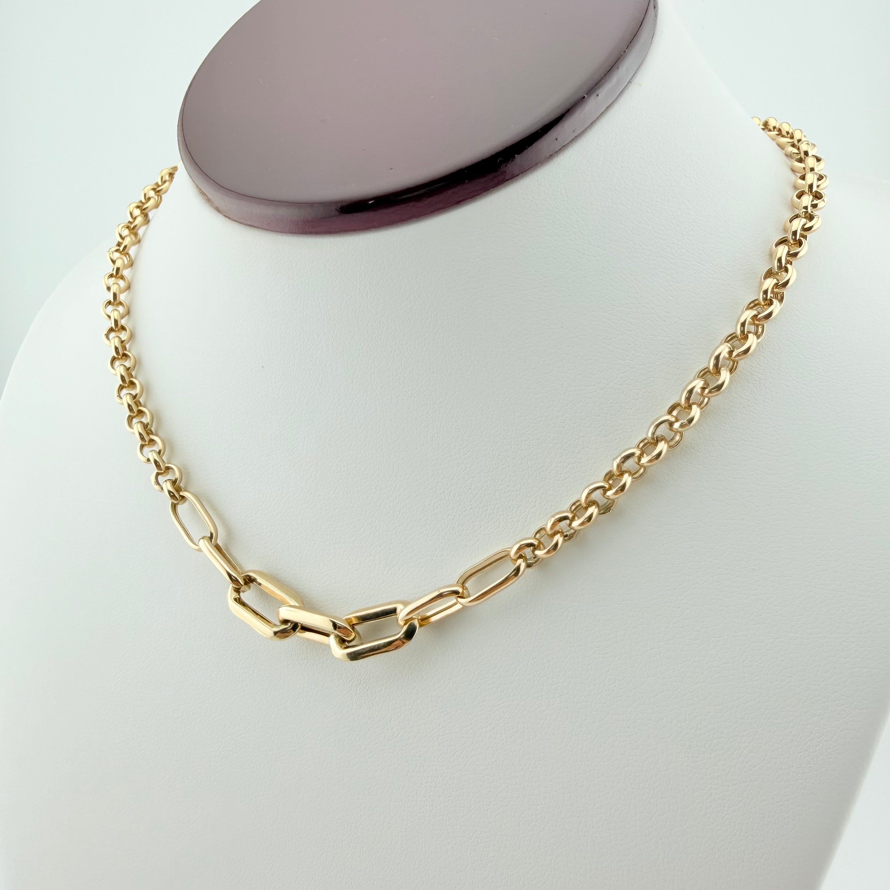 Rolo-Paperclip Necklace