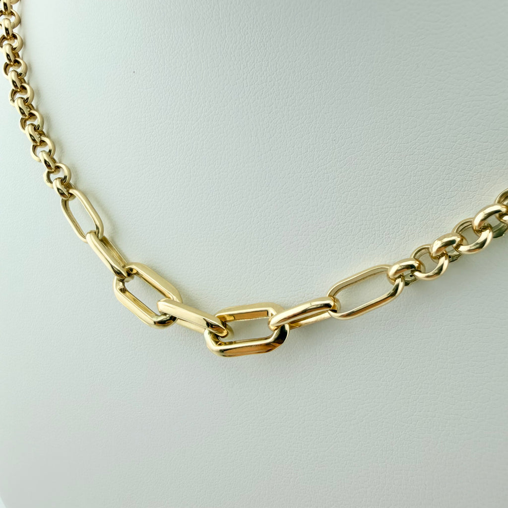 Rolo-Paperclip Necklace